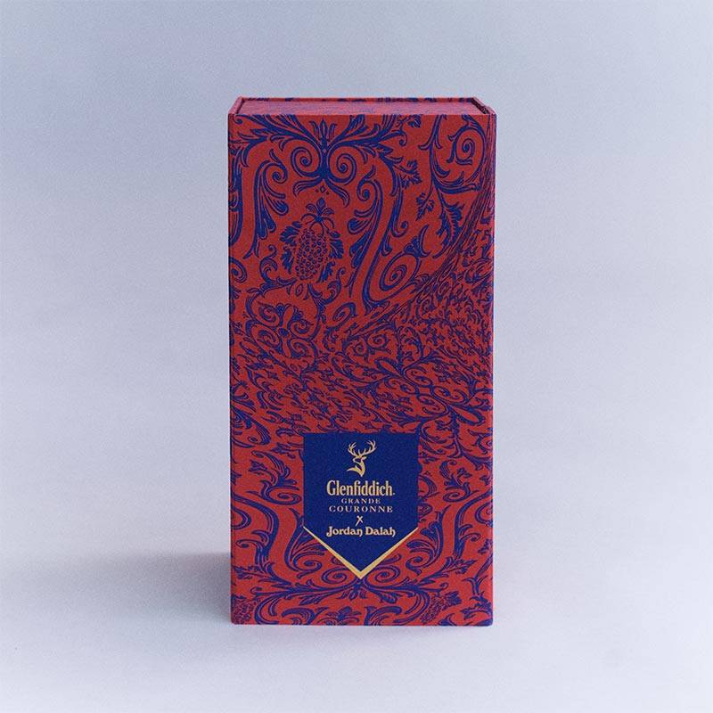 Glenfiddich Grand Couronne x Jordan Dalah Exclusive Box Set Navy/Red