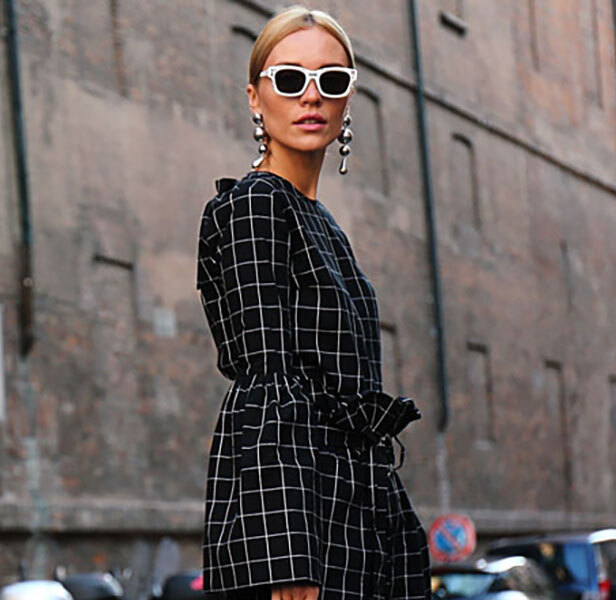Lady standing on street