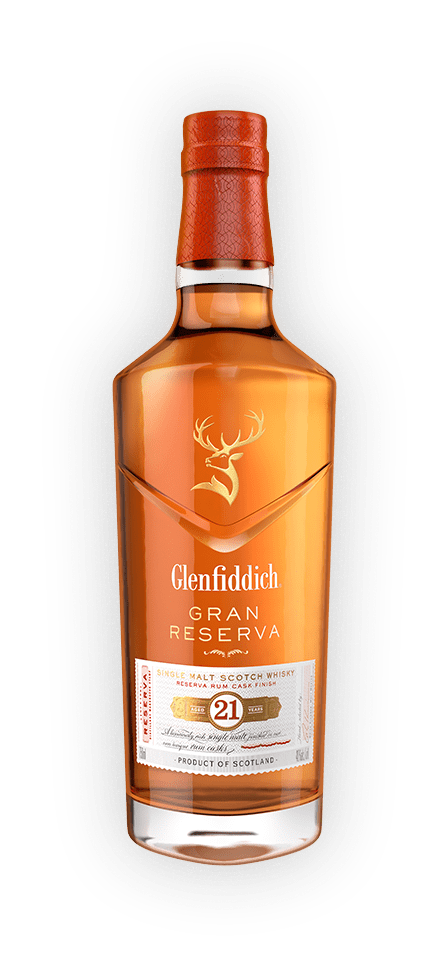 Glenfiddich 21 Year Old Gran Reserva Whisky bottle
