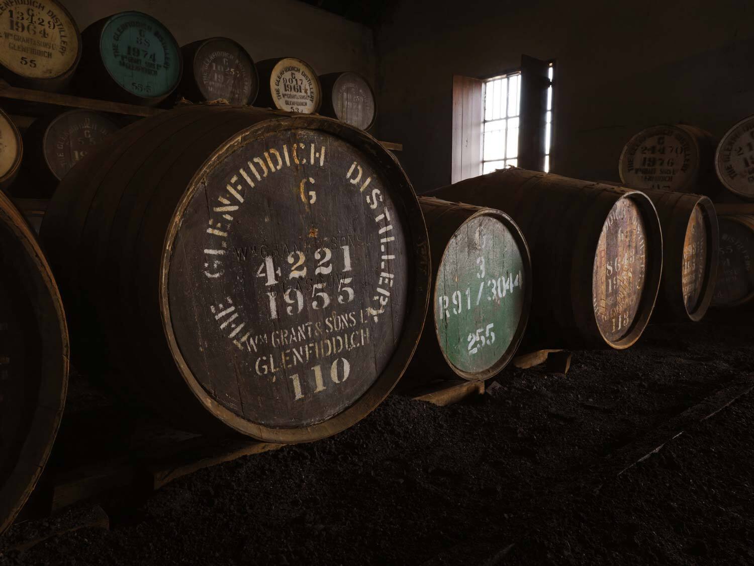 Glenfiddich barrels