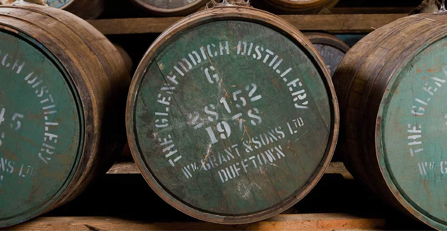 Whisky barrels