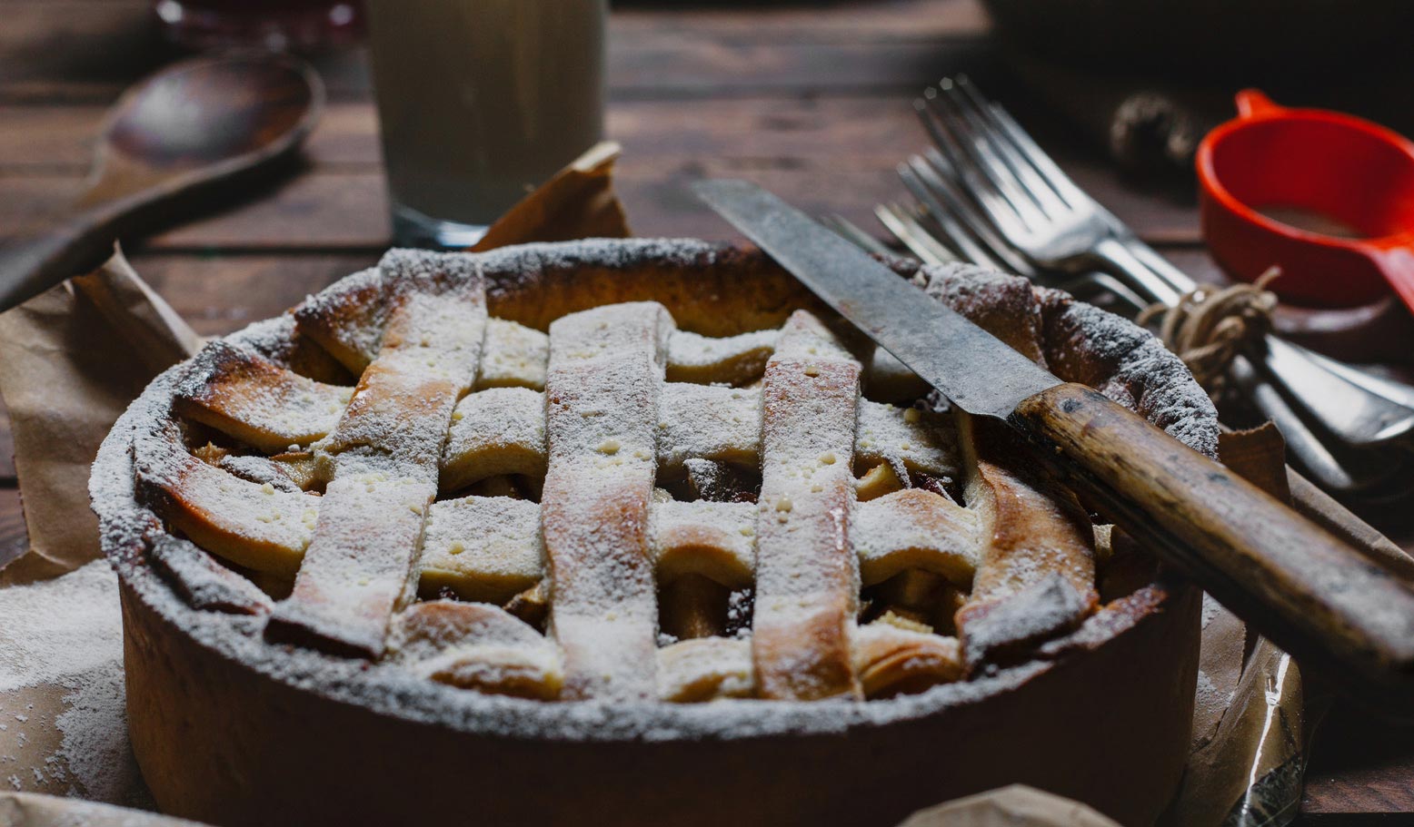 Dutch apple pie
