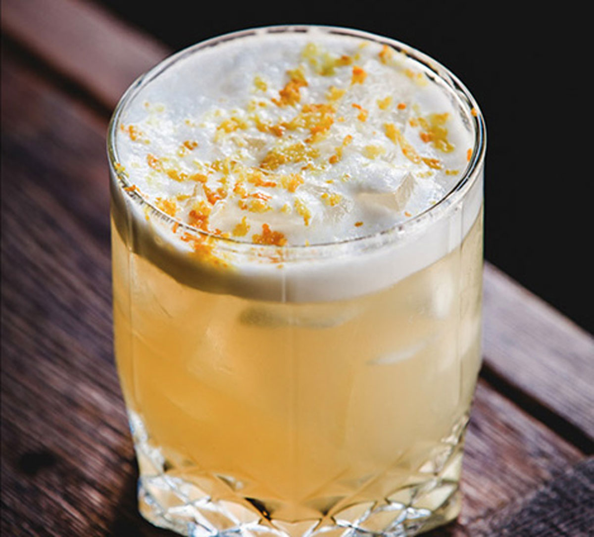 New York Sour cocktail