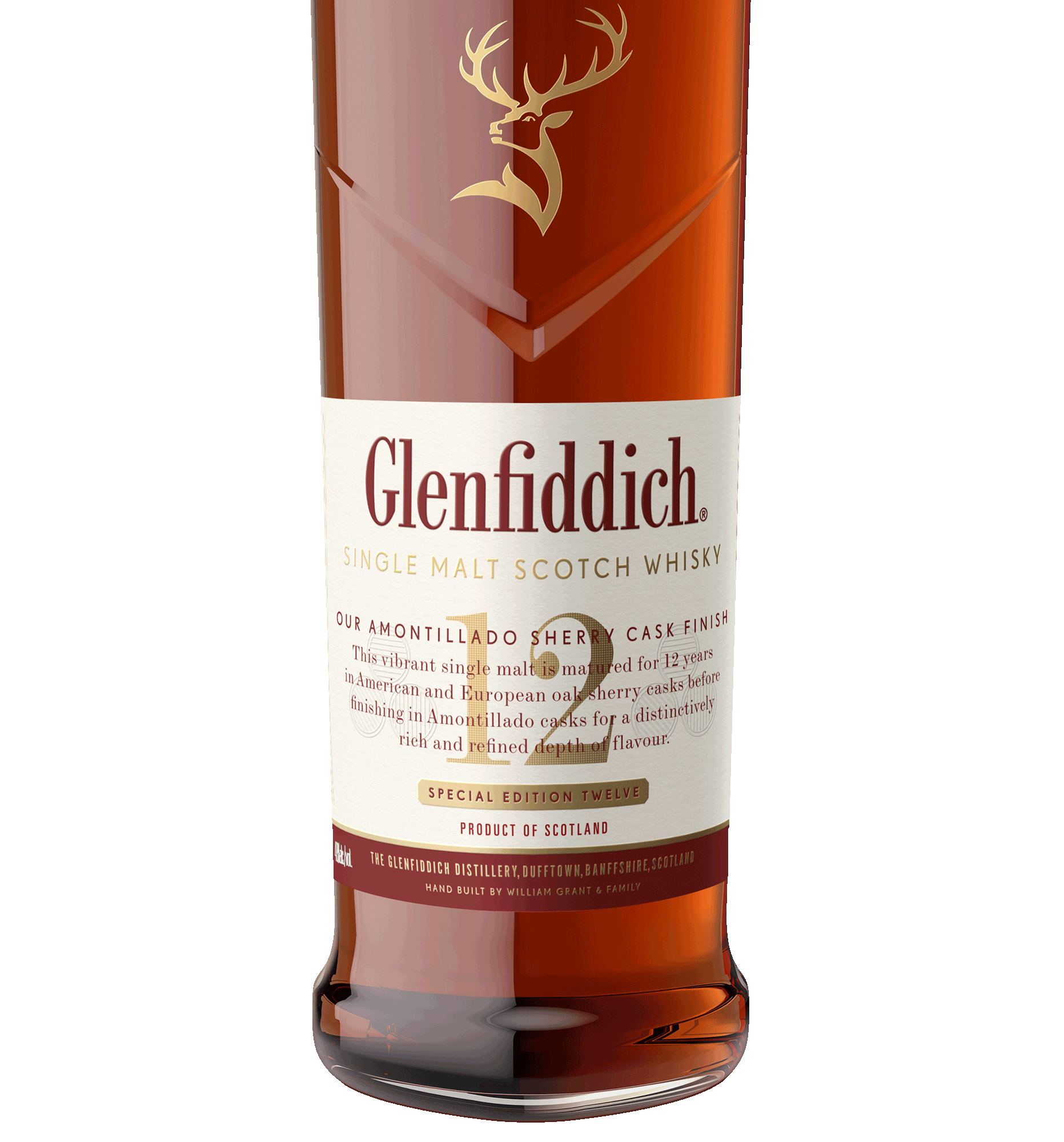Glenfiddich Sherry cask bottle