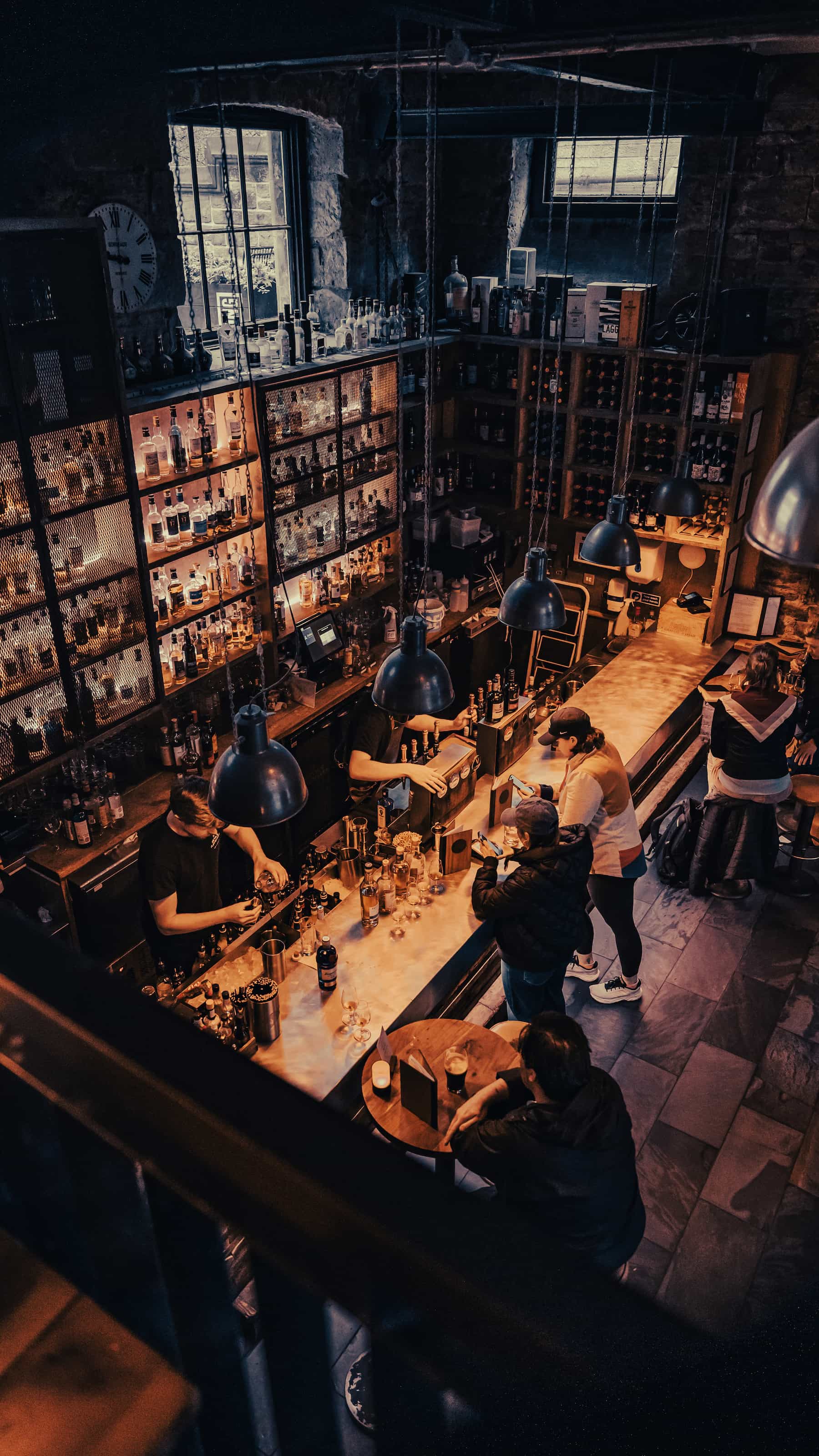 Glenfiddich Whisky at The Devil's Advocate