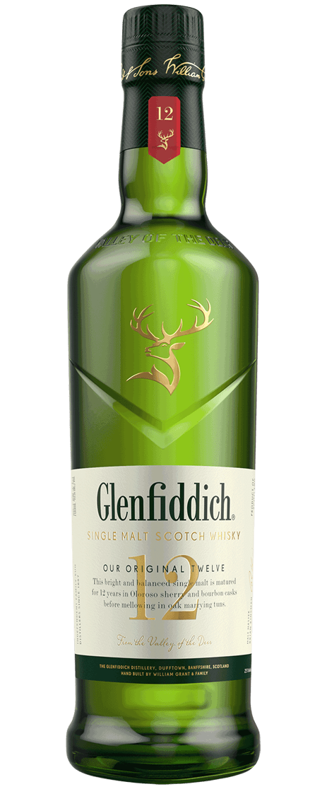 Glenfiddich 12 Year Old Bottle