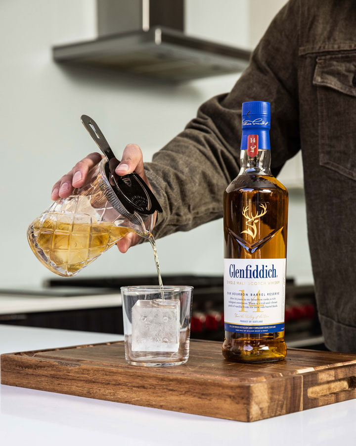 Glenfiddich 14 Year Old Pour