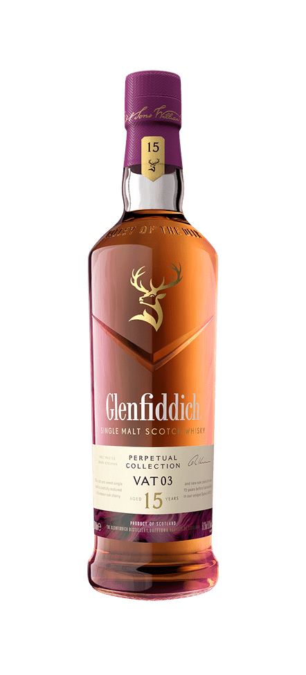Glenfiddich Perpetual Collection Vat 02 Whisky bottle